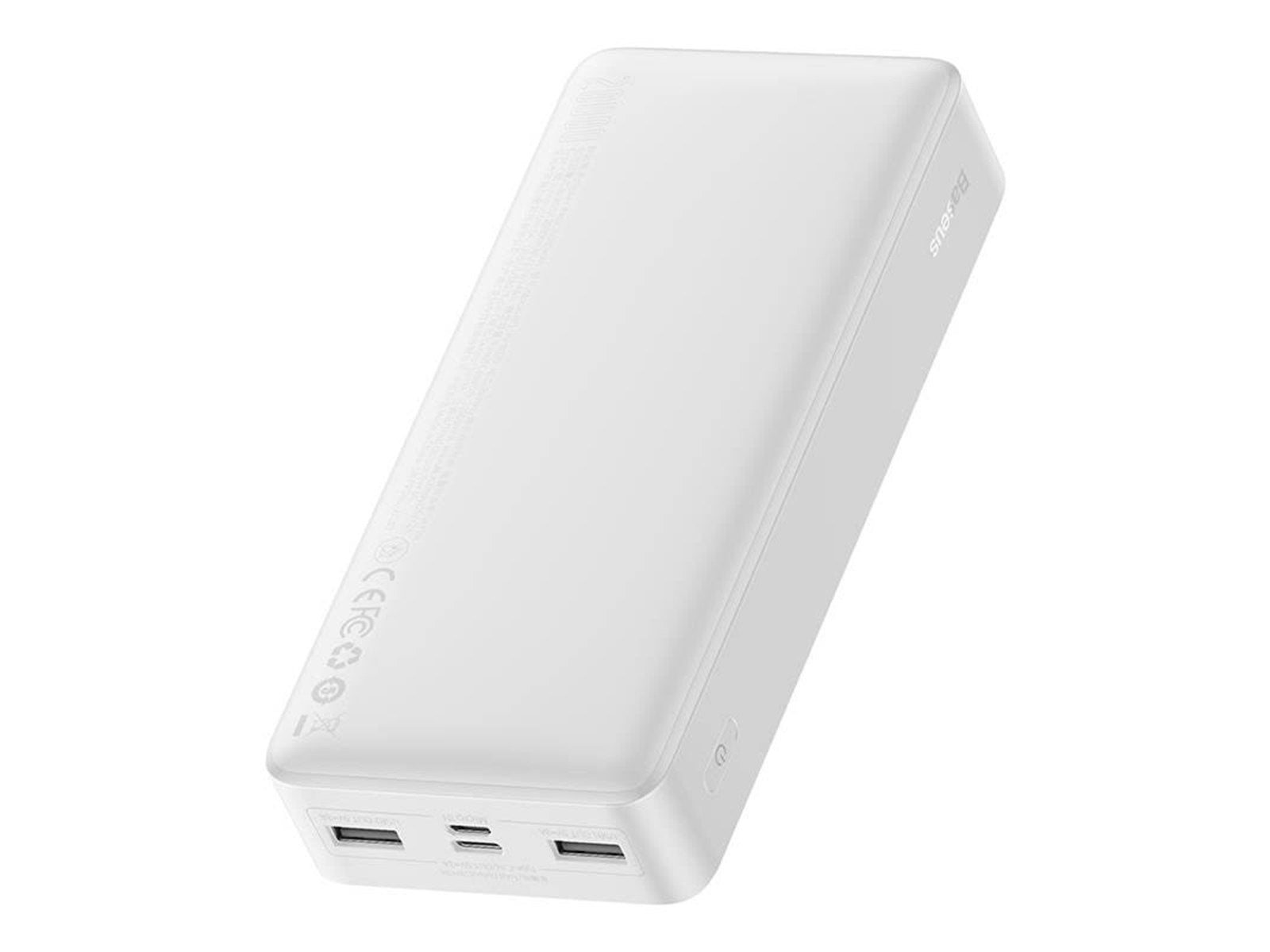 Baseus Bipow 20000mAh 15W - White Powerbank (Akku) - 20000 mAh Baseus Bipow 20000mAh 15W - White Powerbank (Akku) - 20000 mAh